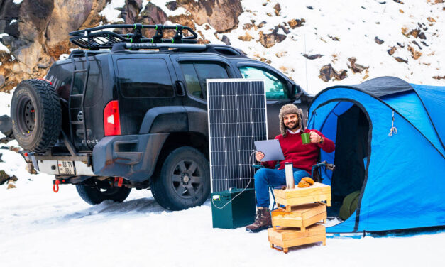What size solar panel do you need for camping?